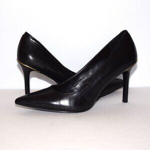 LAUREN RALPH LAUREN Sarina Black Pointed Toe Heels Size 9.5B